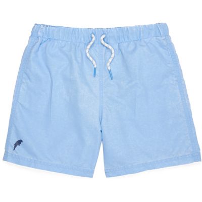 Boys light blue swim shorts